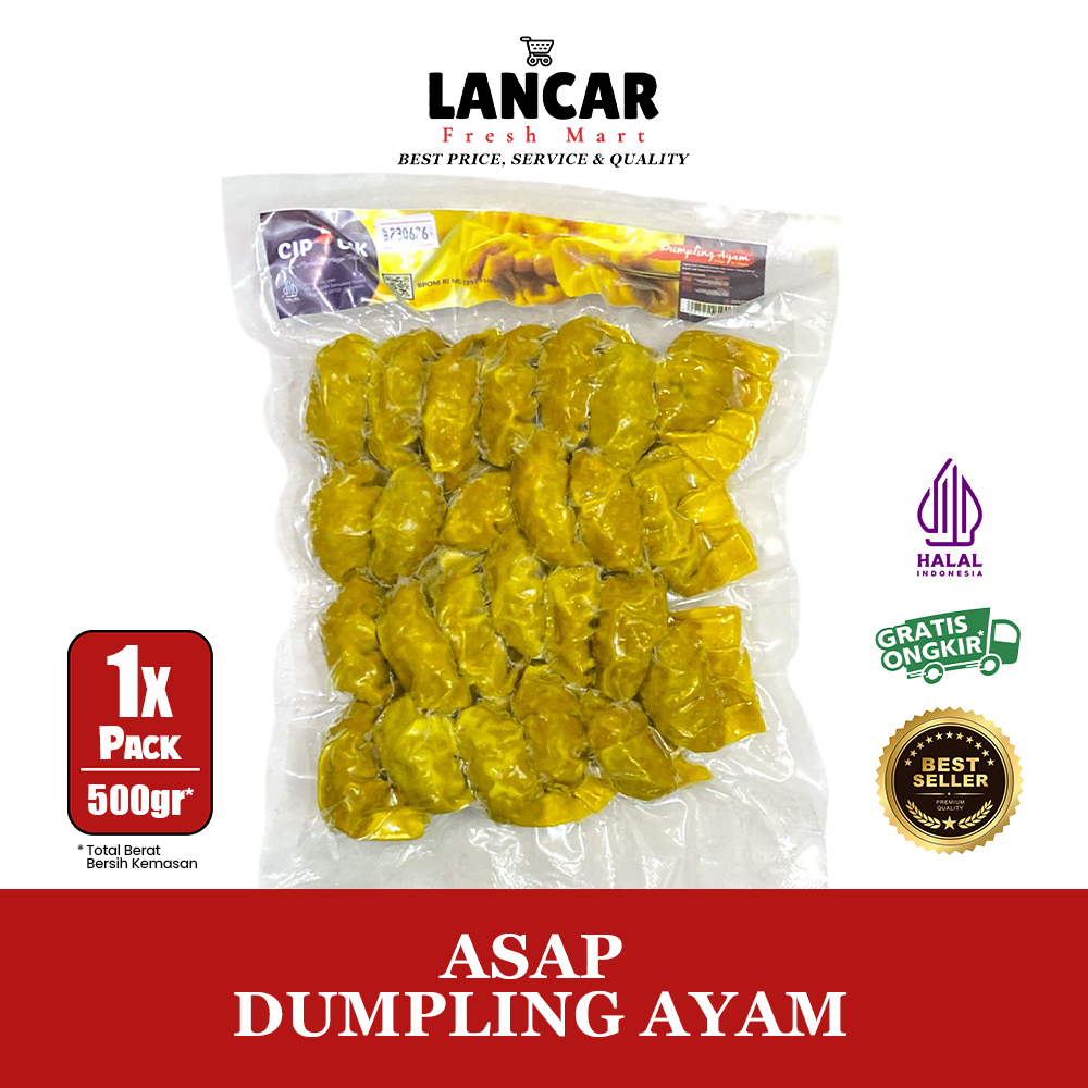 

ASAP DUMPLING AYAM 500GR / ASAP DUMPLING AYAM 500GR