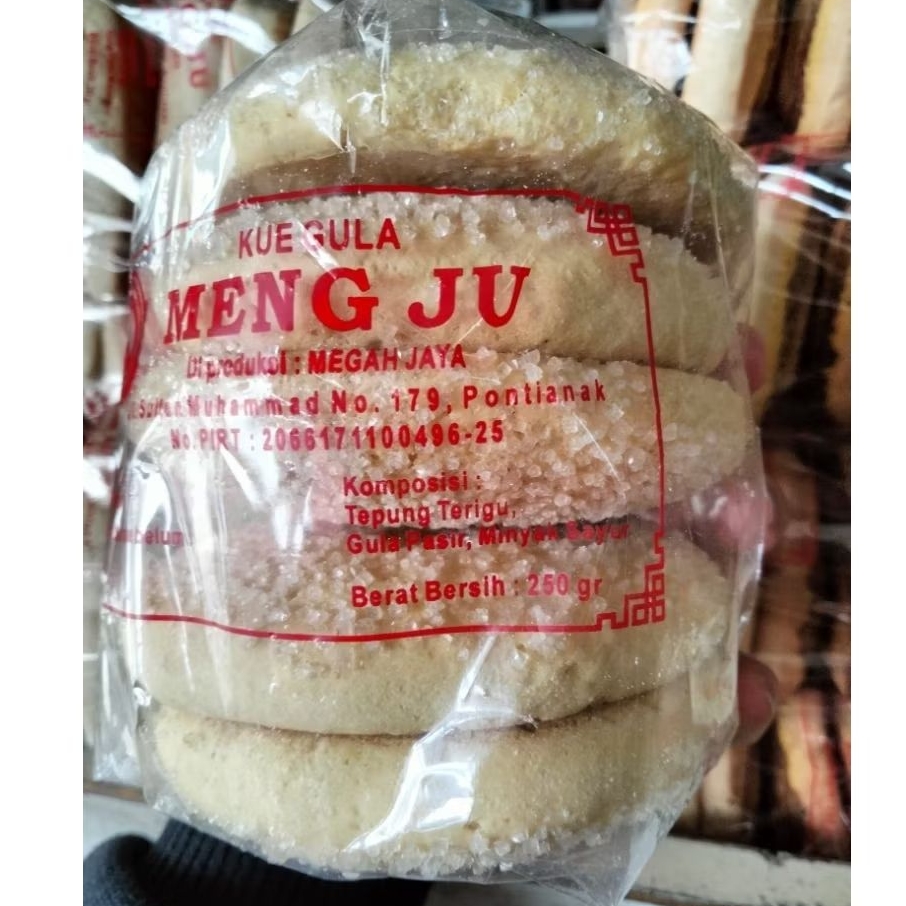 

Kue Gula Meng Ju / Kue Gula Mengju / Kue Jadul Khas Pontianak / Oleh Oleh Khas Pontianak