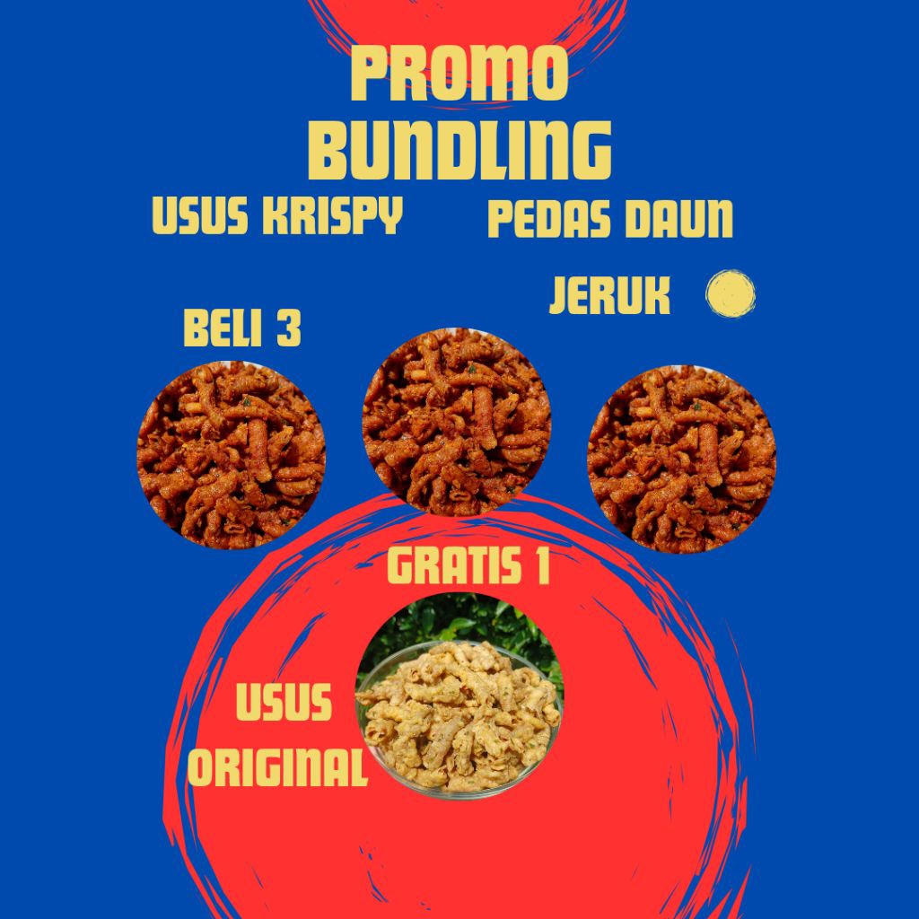 

Promo Bundling Usus Krispy Beli 3 Gratis 1 Usus Original