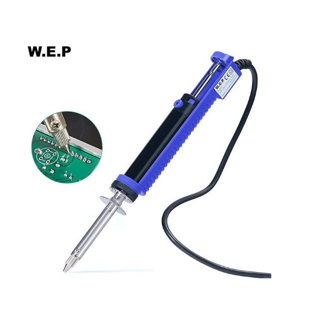WEP 929D-V Tin Sucker Electric Desoldering Iron Solder Sucker Desolder