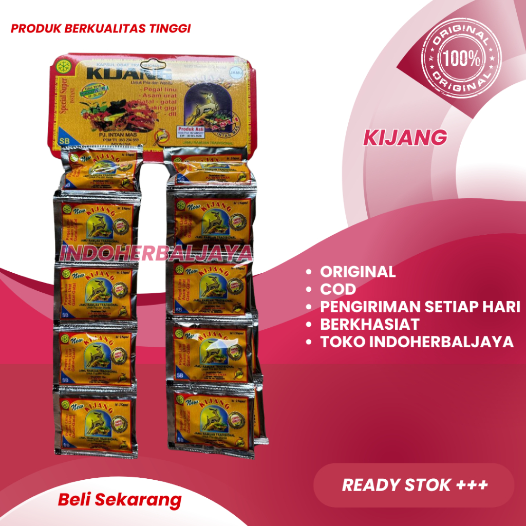 

Kijang Original Kapsul Asam Urat