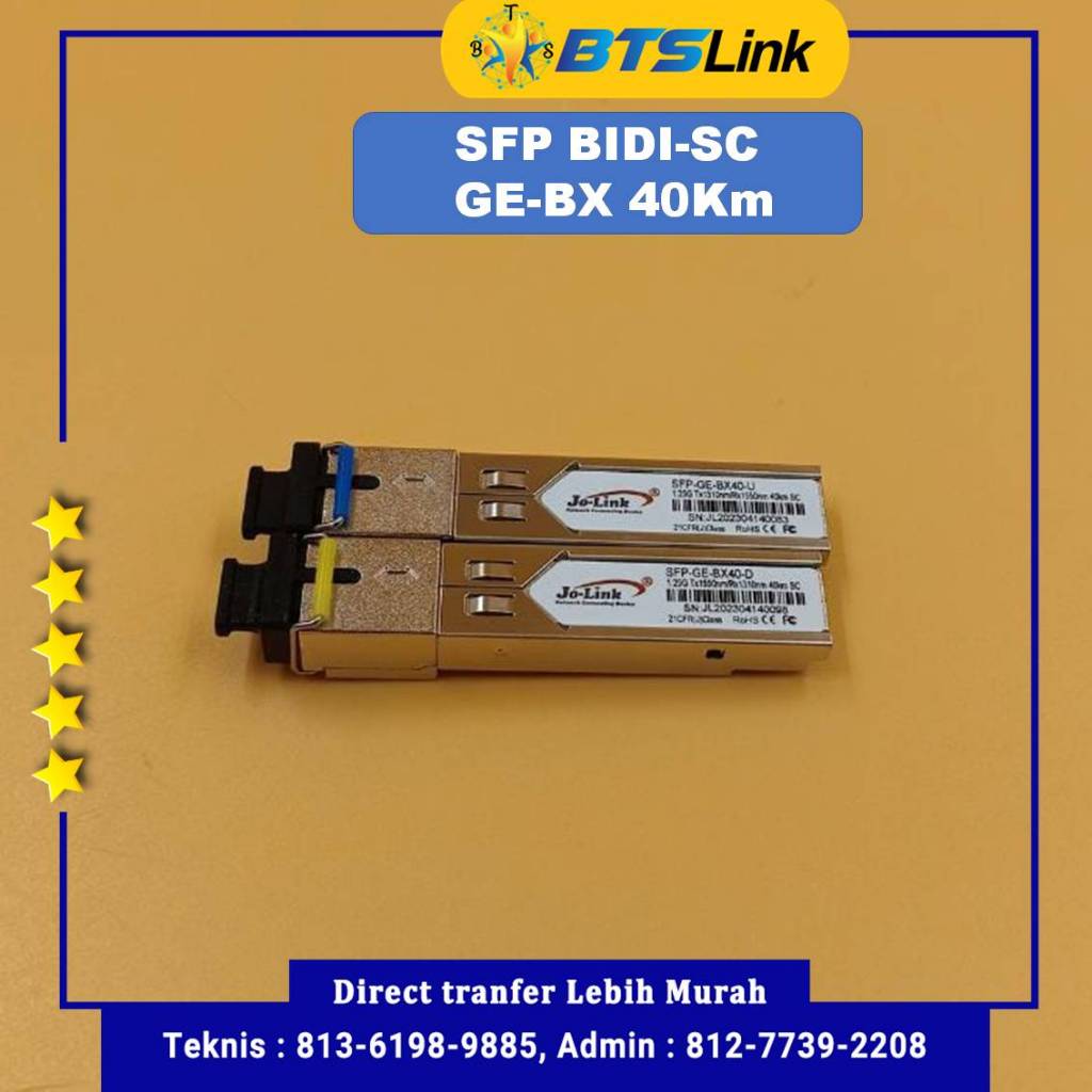 JOLink SFP BIDI GE 40Km SC