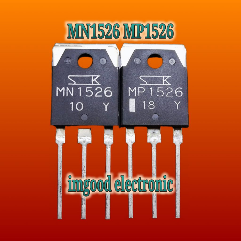 MN1526 MP1526 TO-3P Original Sanken Transistor