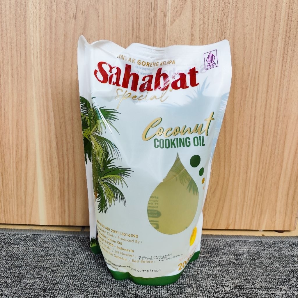 

MINYAK GORENG KELAPA POUCH 1 & 2 LITER (COCONUT COOKING OIL) - SAHABAT SPECIAL