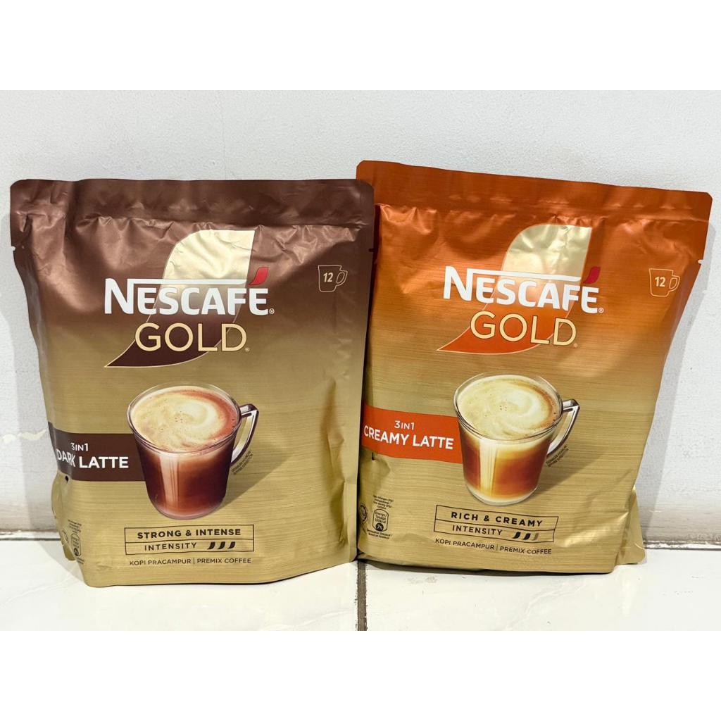

Nescafe Gold Dark Latte Americano Cafe White Creamy Latte Original Kemasan Saset