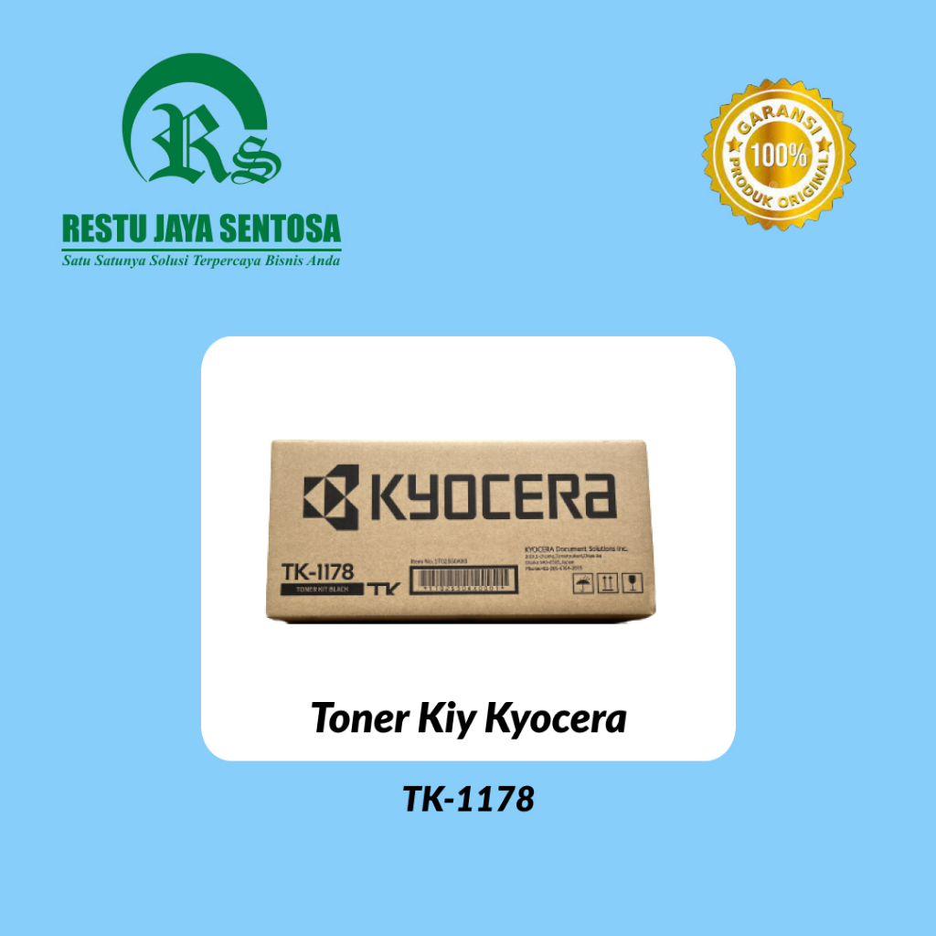 Sparepart Mesin Fotocopy Toner Kit Black TK-1178 Kyocera M2040DN/2540DN/2640idw