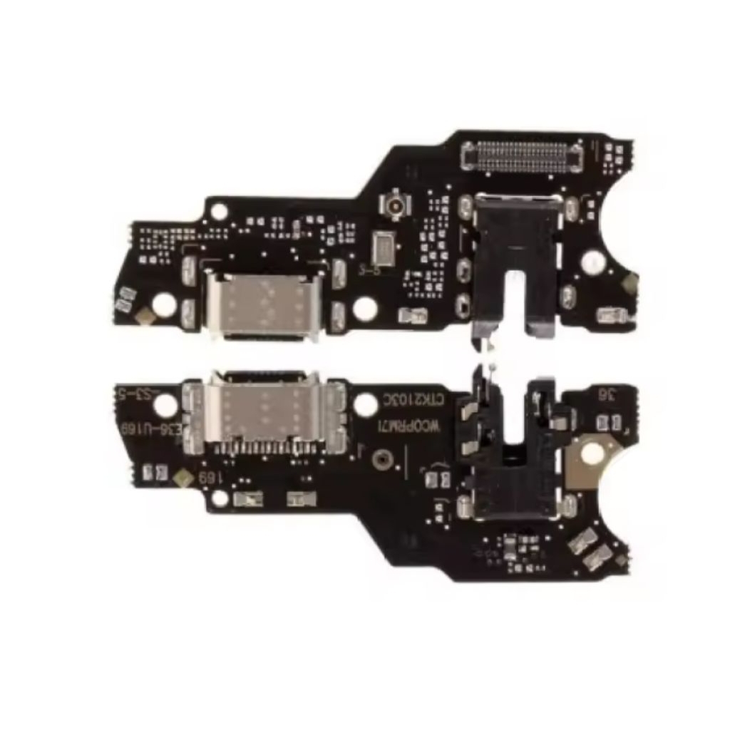 Pcd papan cas konektor cas conneactor charger Realme c17 / realme 7i Original
