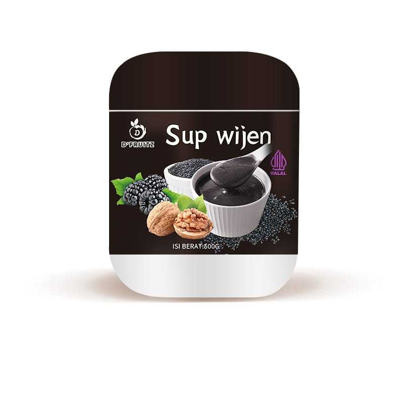 

Blacksesame powder Sup Wijen /bubuk wijen 500gram