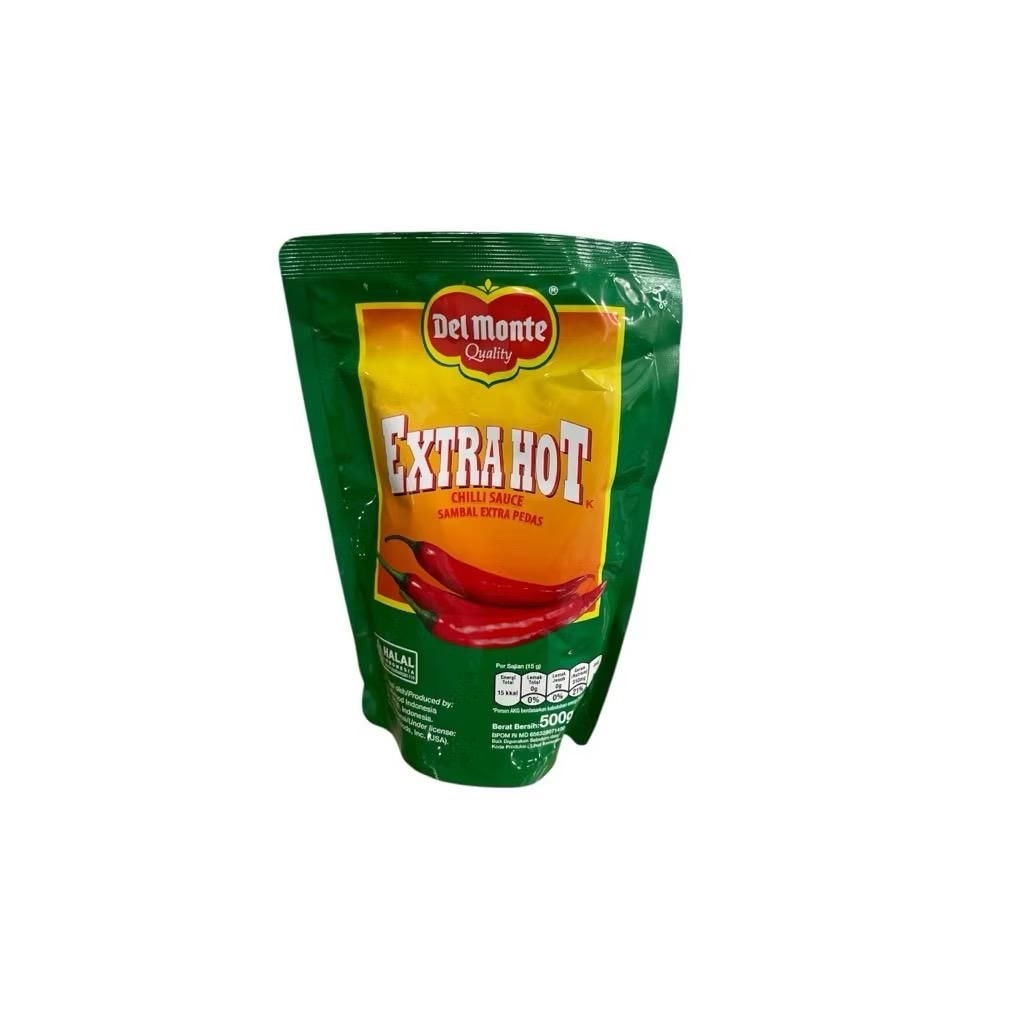 

DELMONTE SAUS EXTRA HOT 1 KG, 500 GR, 200 GR,, 265 ML