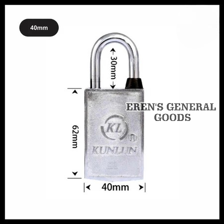 TERMURAH Gembok Kunci Gerbang Model Magnet Tanpa Lubang Anti Maling Sangat Aman