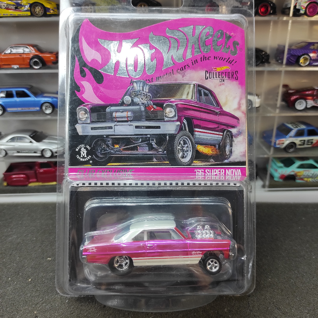 HOT WHEELS RLC 66 SUPER NOVA pink party convention