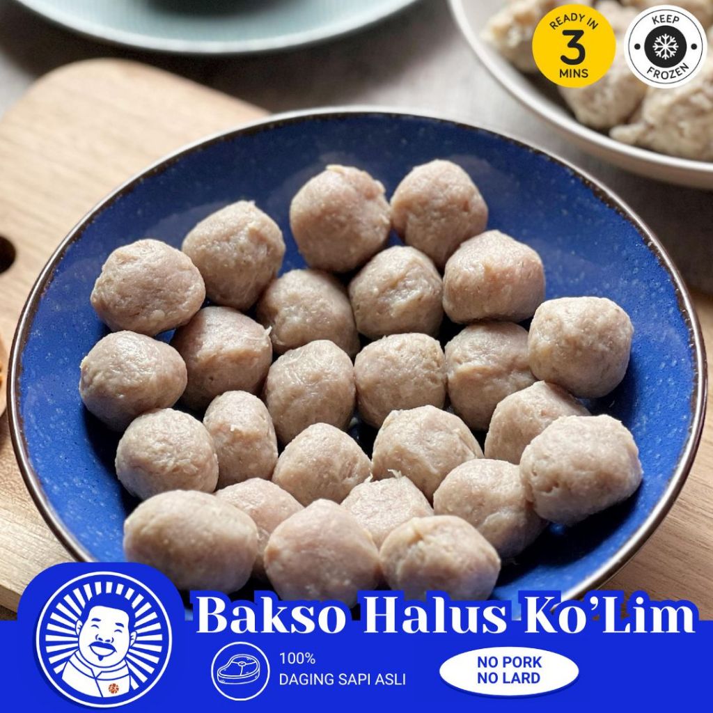 

Bakso Halus Sapi Asli isi 25pc Homemade FREE KUAH TULANG KALDU SAPI