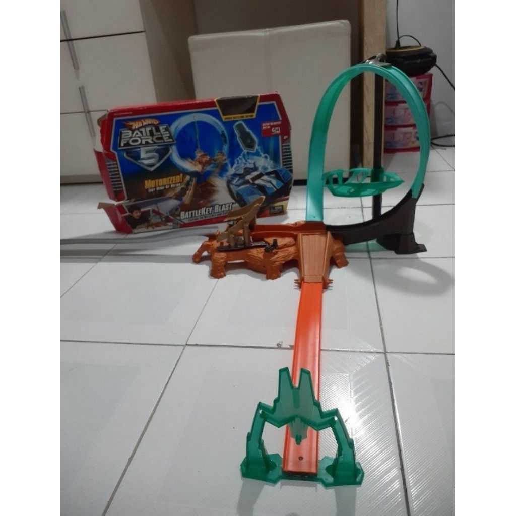 Original Hot Wheels Battle Force 5 " Battle Key Blast " Track