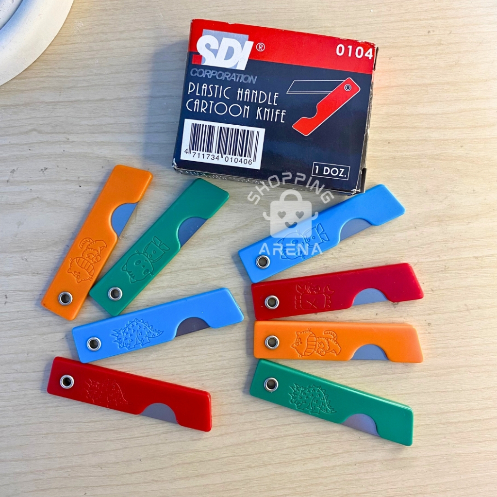 Pisau Lipat Mini SDI Premium Multifungsi Pemotong Tajam Tahan Karat Berkualitas Pengiris Pengupas Se