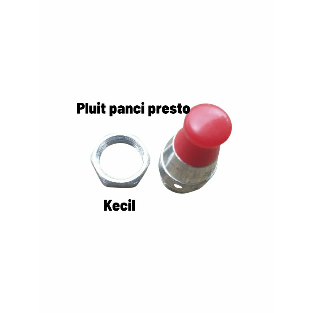 pluit kecil panci presto/kenop pluit uap kecil tutup panci presto universal(merah)