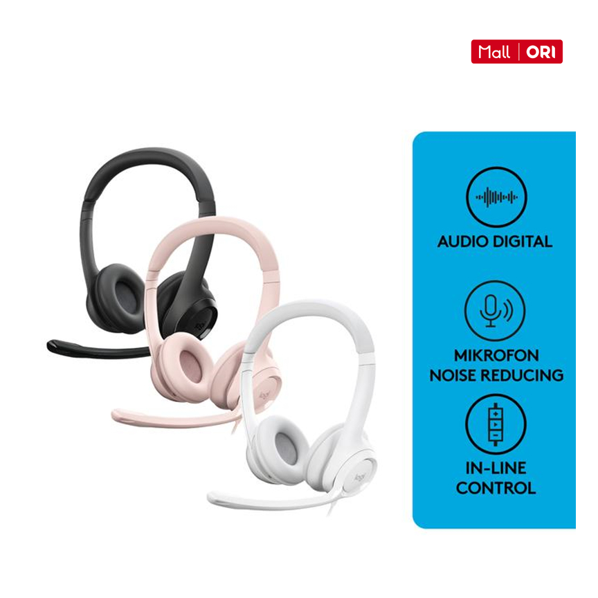 LOGITECH H390 HEADSET STEREO USB MIKROFON NOISE-CANCELLING