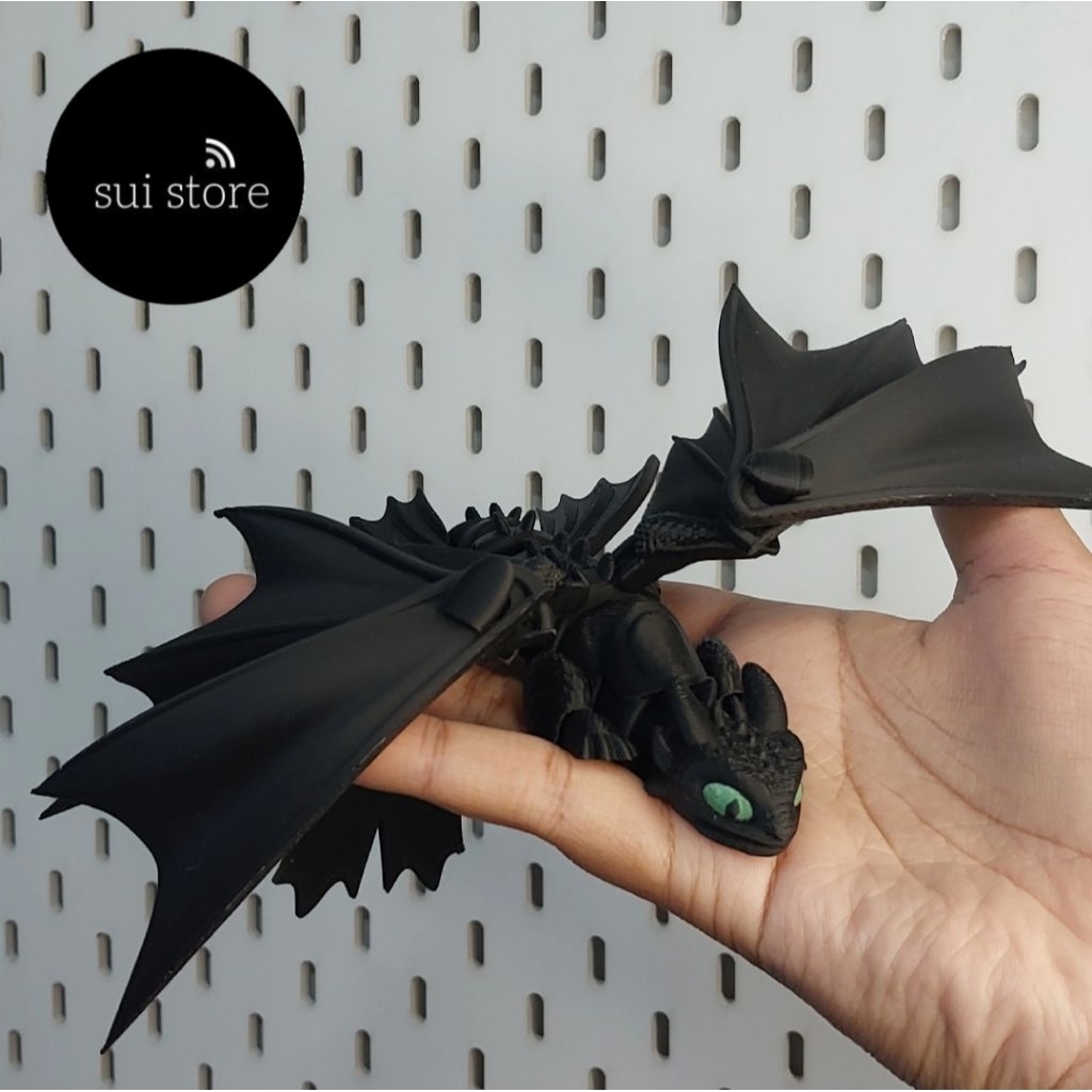 Mainan Figure Pajangan Toothless dragon