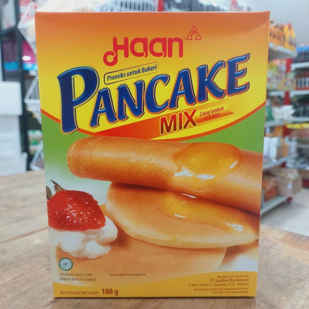 

HAAN PREMIKS PANCAKE / TEPUNG PANCAKE 180 GR