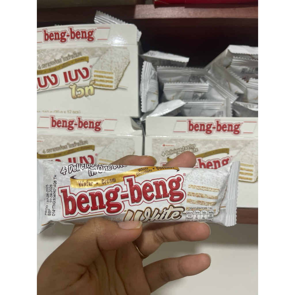 

[Satuan] beng beng putih Thailand white coconut (HALAL)