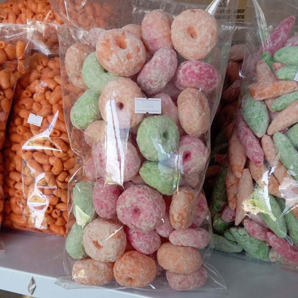 

LADU PONG BIDARAN MANIS 250 GR WARNA WARNI