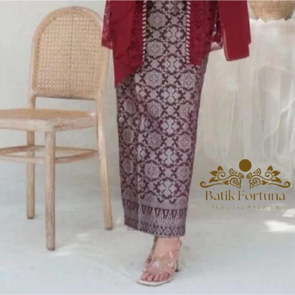 ROK SPAN BATIK SONGKET BAWAHAN KEBAYA MODERN ROK SPAN KEBAYA TERBARU KONDANGAN