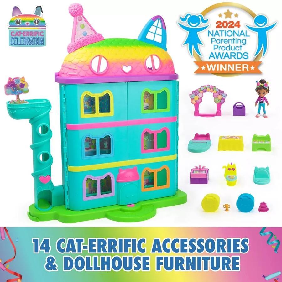 Rumah Boneka Gabby Rumah Boneka Perayaan Sempurna Gabby