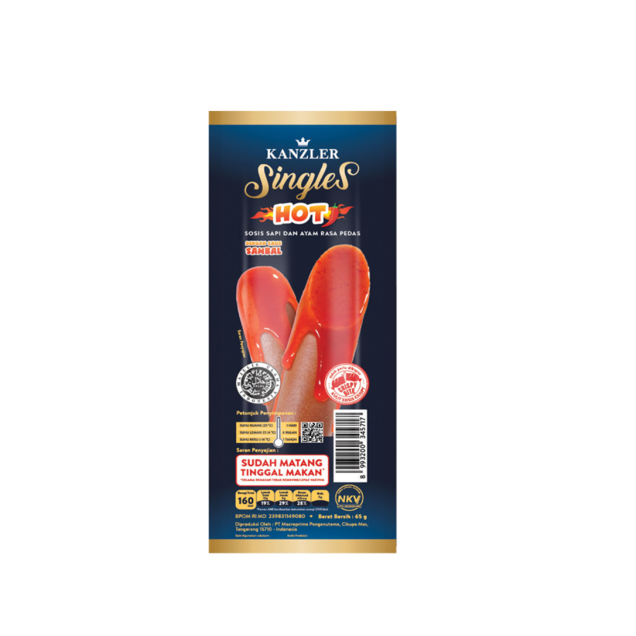 

Kanzler Singles Hot 12 Pcs X 10 Pac