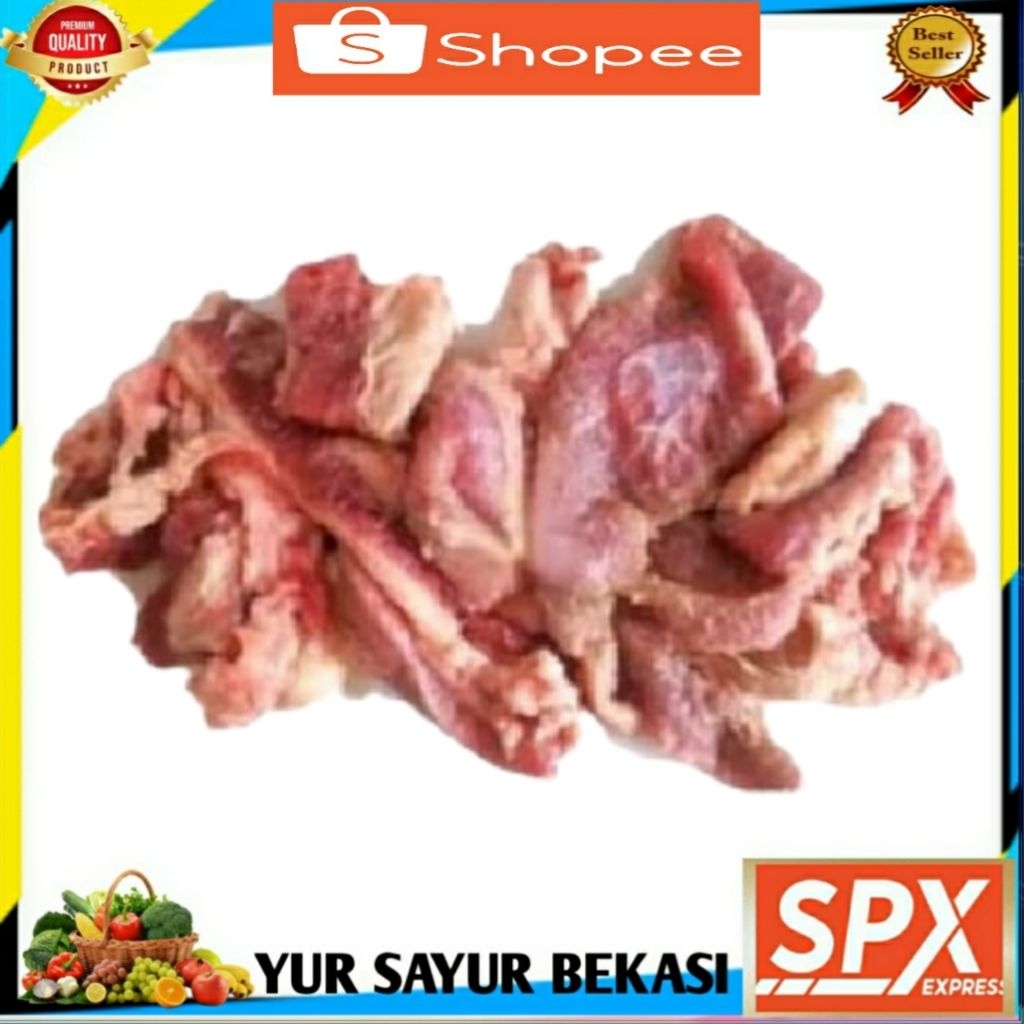 

Tetelan Daging Sapi 500gr.