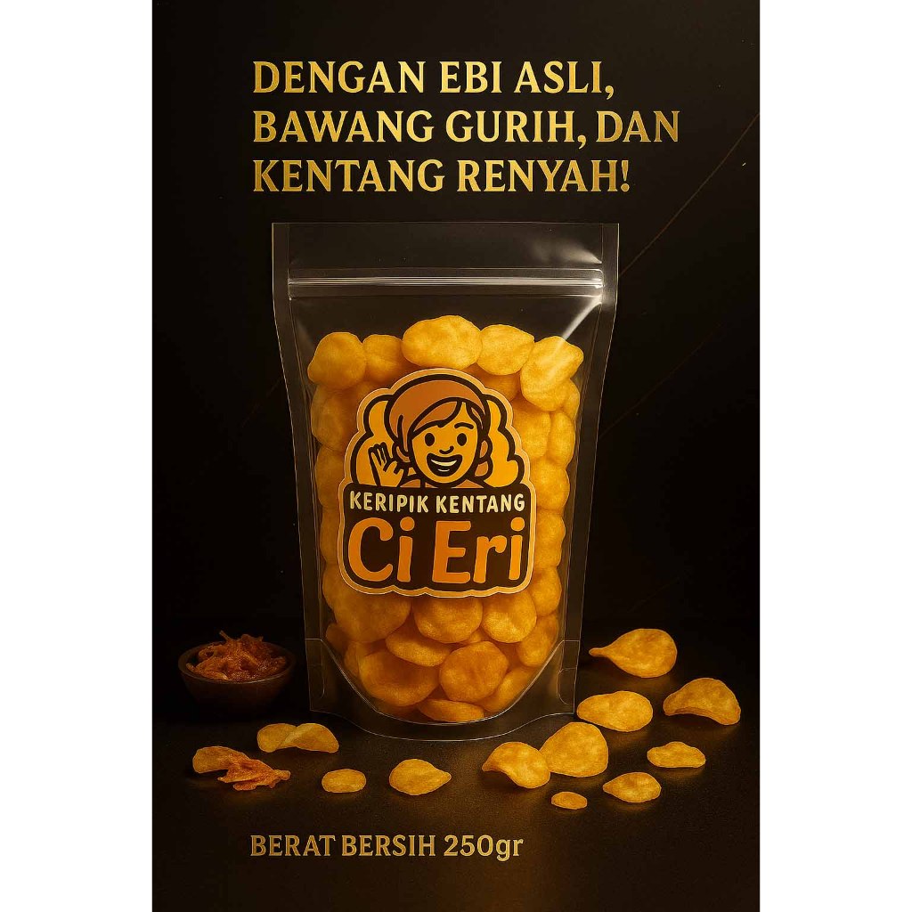 

Keripik Kentang Ebi Premium – Renyah Gurih Wangi