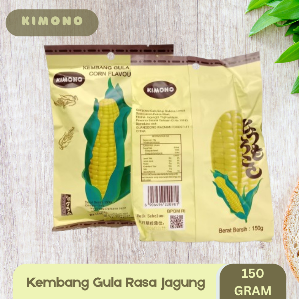 

Kimono Permen Kembang Gula Rasa Jagung 150grm