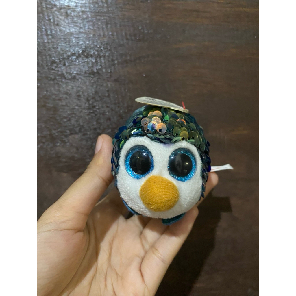 Ty Beanie Boos Flippables Payton Sequin Penguin