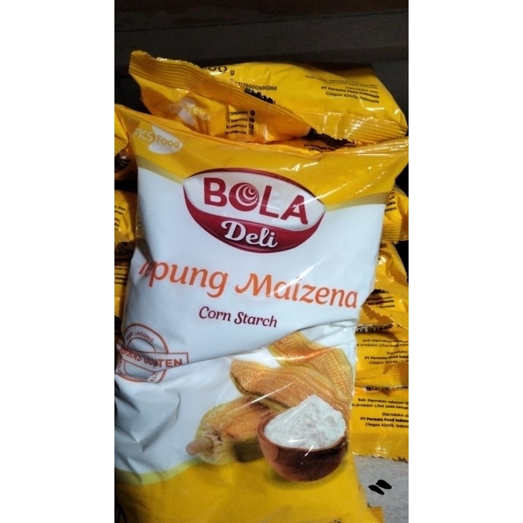 

Tepung Maizena/ Corn Starch BOLA DELI 500 gr