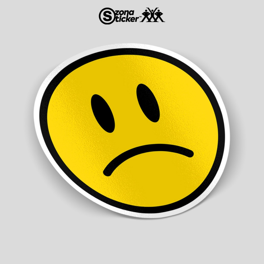 

Sticker smile emoji sad | emot sedih meme | sticker aesthetic | sticker lucu | sticker pack | sticker anti air | sticker waterproof | stiker helm | sticker motor | stiker hp | sticker band | sticker dinding | sticker custom | stiker tumbler waterproof