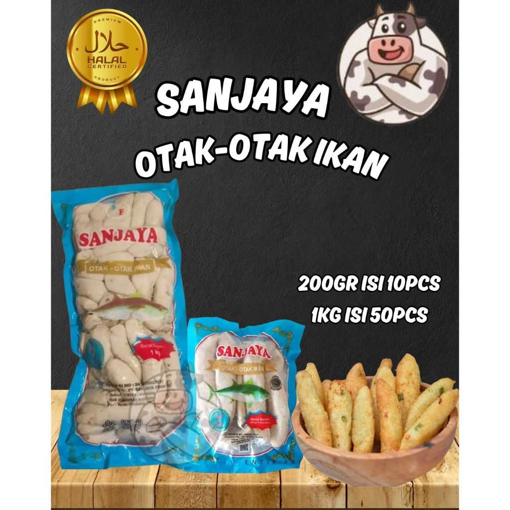 

SANJAYA OTAK-OTAK IKAN 200GR ISI 10PCS/ 1KG ISI 50PCS
