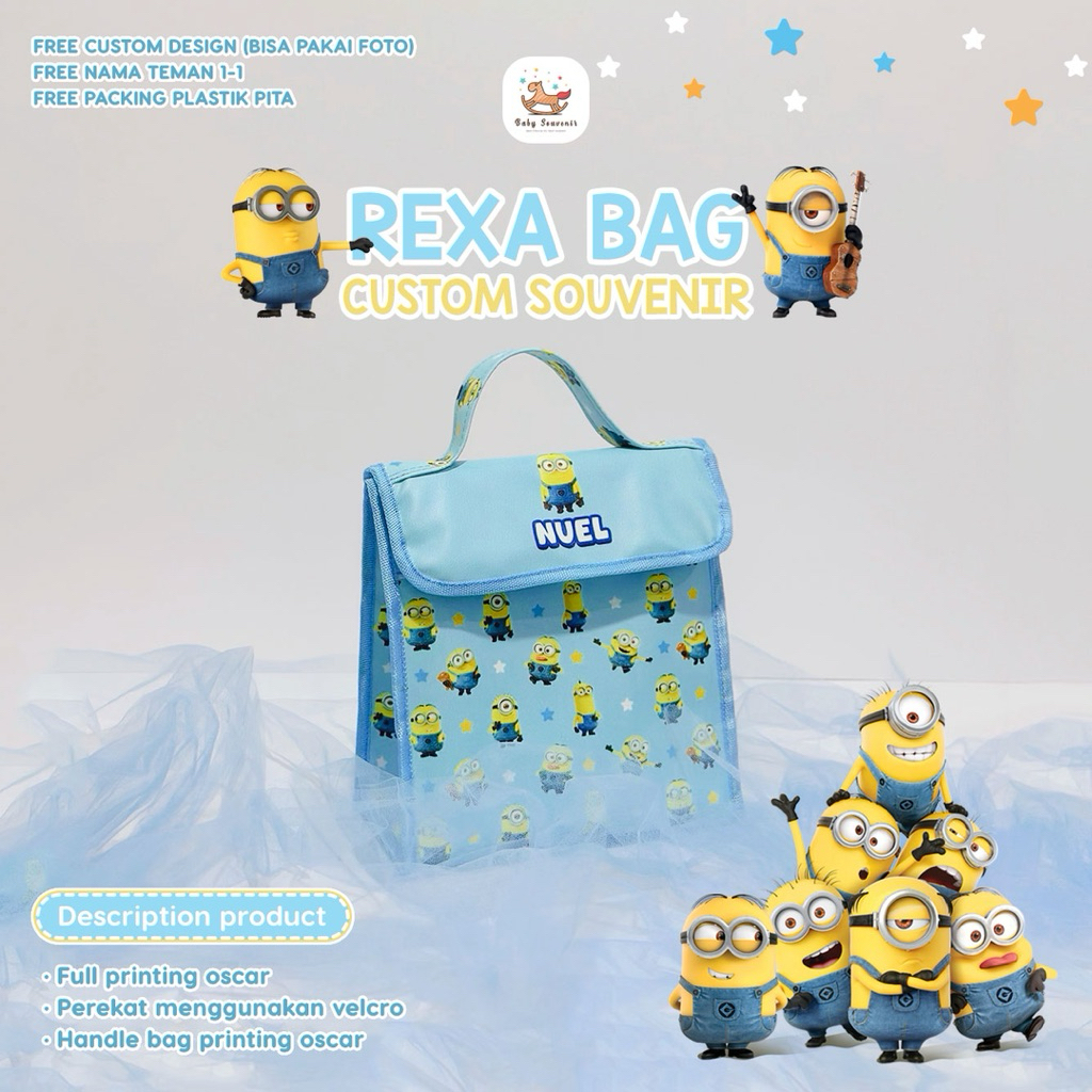 

Rexa Bag , Souvenir Tas anak , Souvenir Murah , Ulang Tahun