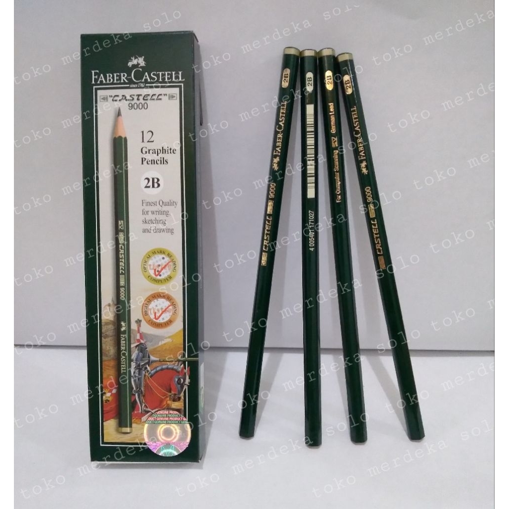 

Pensil Faber-Castell 2B
