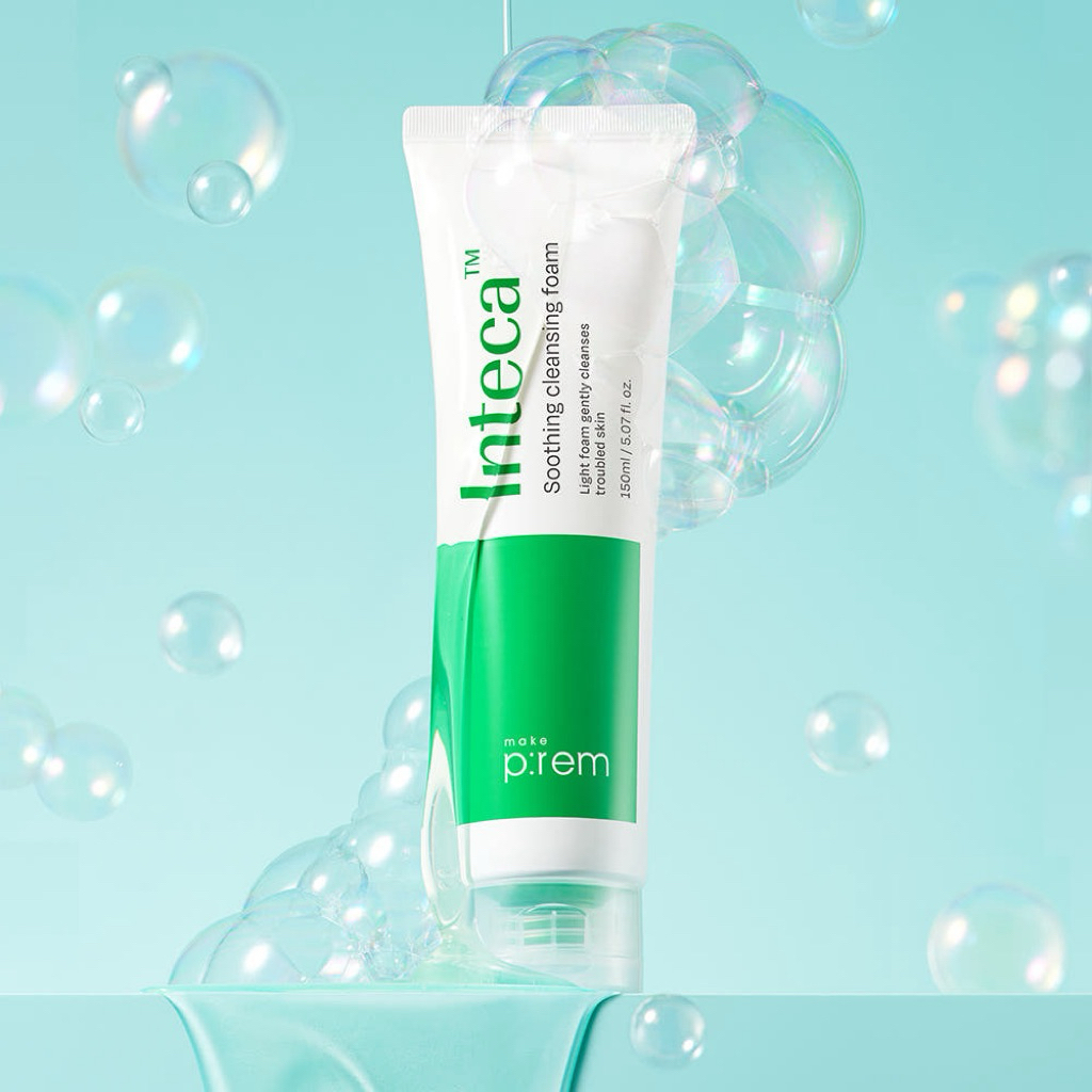 Makeprem Inteca Soothing Cleansing Foam 150 ml