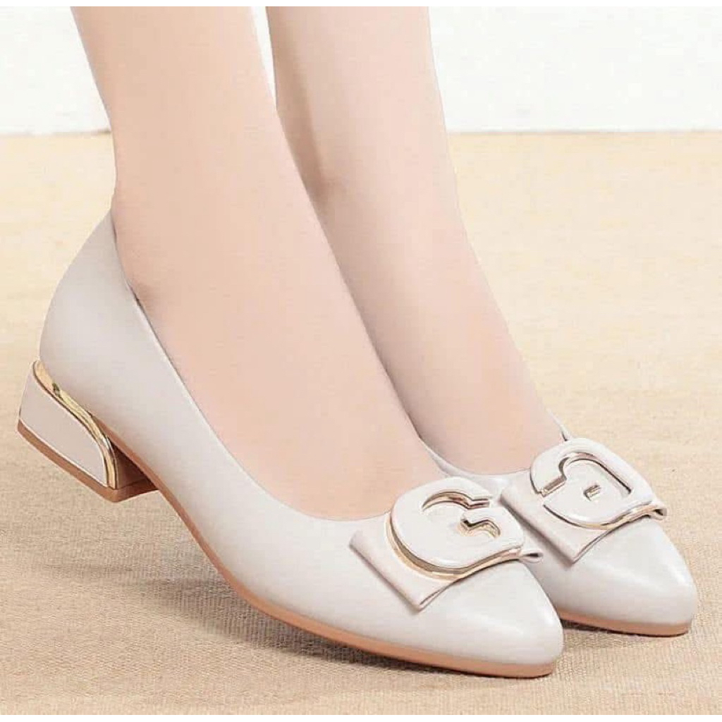 Sepatu Pancus wanita import-sepatu kerja tapak tahu