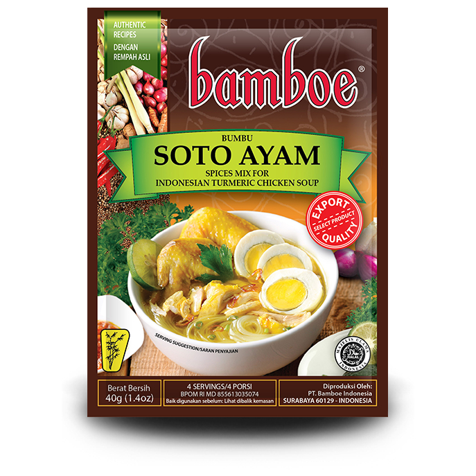 

Bamboe Bumbu Soto Ayam / Bumbu instant (40 gr)