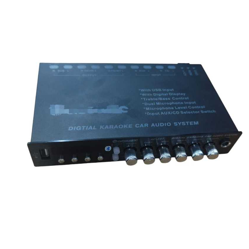 AC-EPM DIGITAL KARAOKE CAR AUDIO SYSTEM MOBILE AUDIO PRE-AMP WITH BLUETOOTH