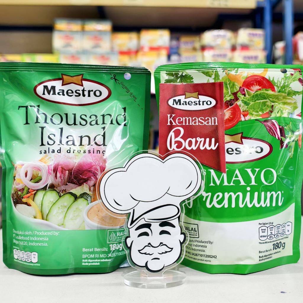 

Maestro Mayonaise 180Gr / Maestro Mayonaise Thousand Island 180Gr