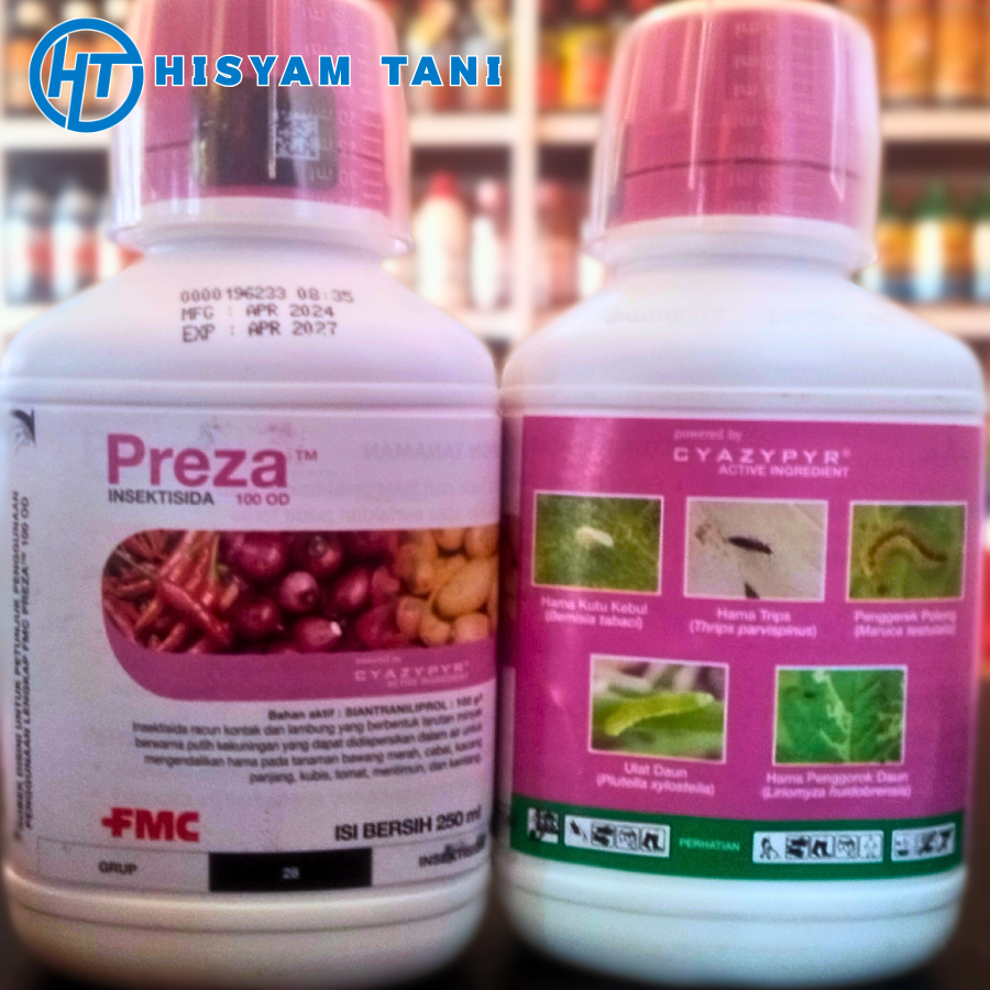 INSEKTISIDA PREZA 100 OD ISI 250 ML PENGENDALI HAMA TANAMAN / Preza