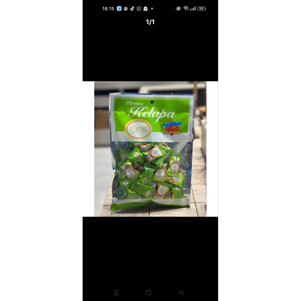

Kimono Permen Kelapa netto 160gr
