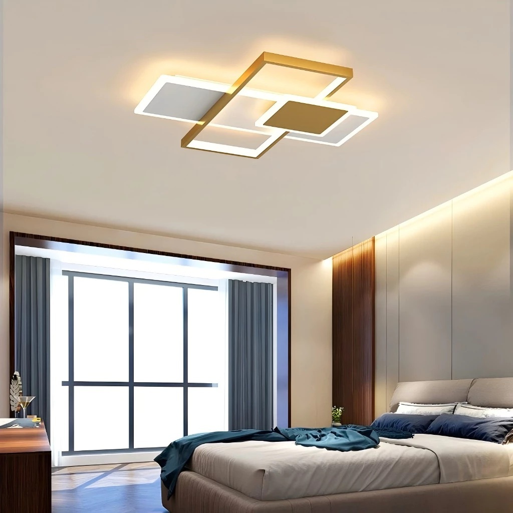 Lampu Gantung Lampu Plafon Gantung Kristal Minimalis Lampu kristal plafon rumah Lampu ceiling modern