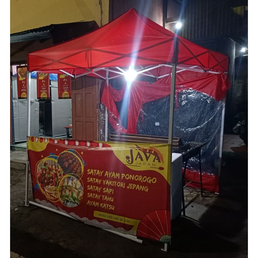 TENDA JUALAN 2X2 M