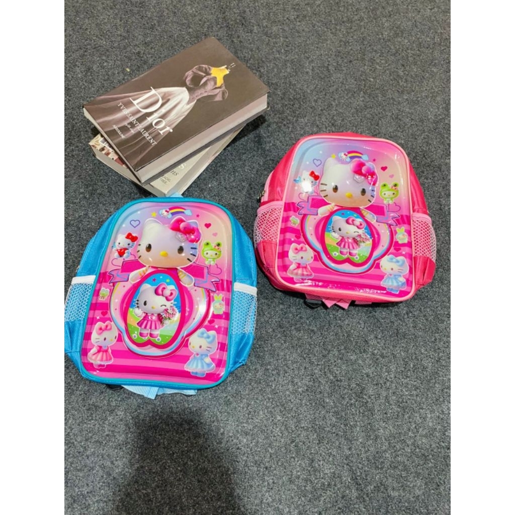 TAS RANSEL LED ANAK PAUD HELLO KITTY L7AL-Mk