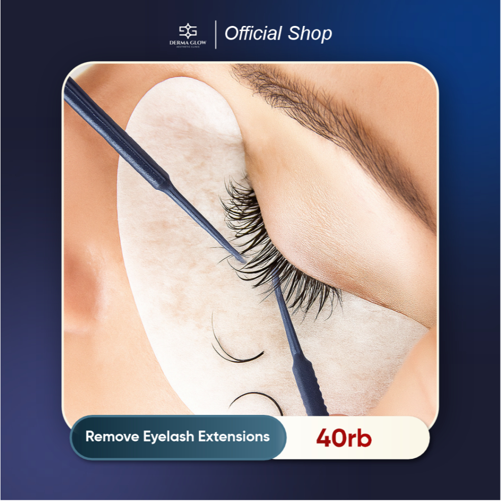 Dermaglow Remove Eyelash Extensions