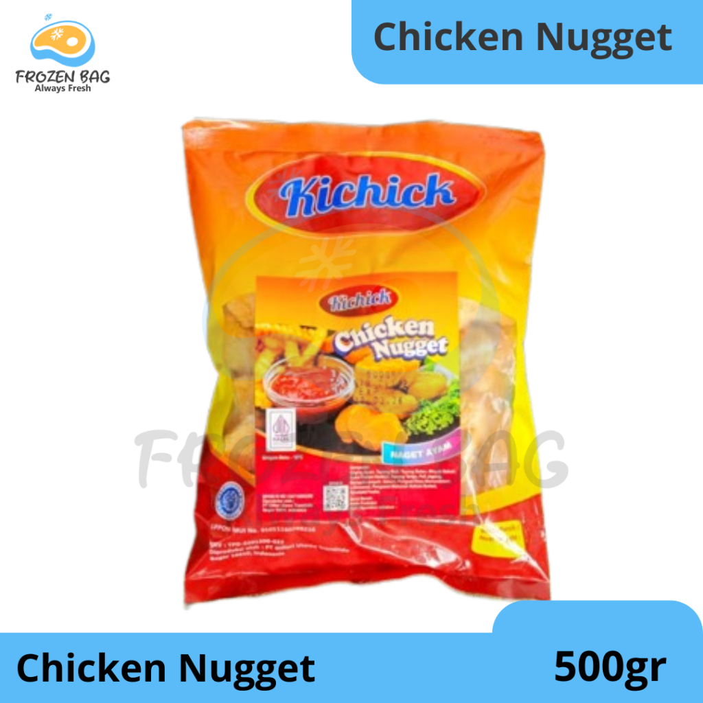 

Kichick Chicken Nugget Enak Murah from Bogor Frozen Bag