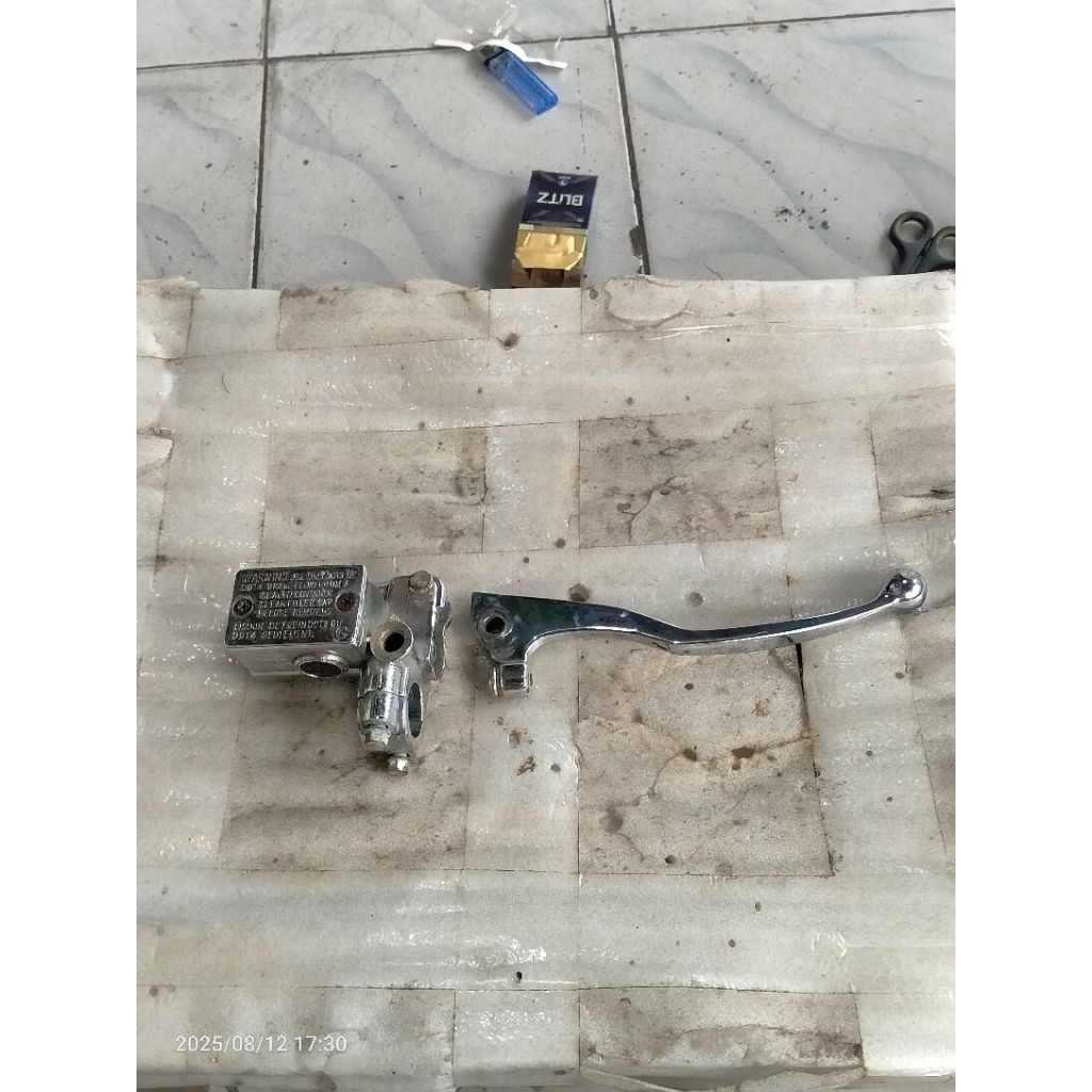 master rem depan yamaha rx king new original copotan sudah di chrome