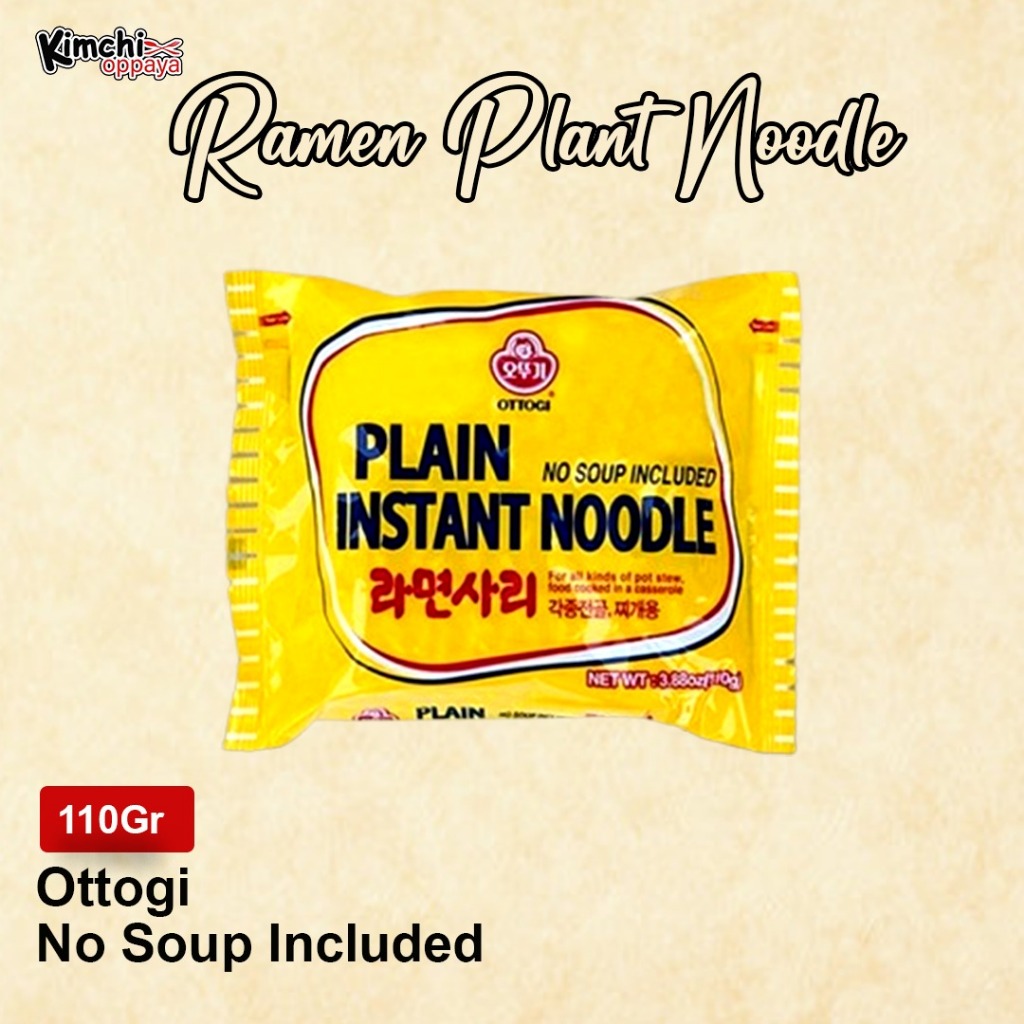 

Ottogi Ramen Sari Plain Instant Noodle 110 Gr Mie Instan Tanpa Saos Cocok Untuk Budae Jjige & Jjajang Myun